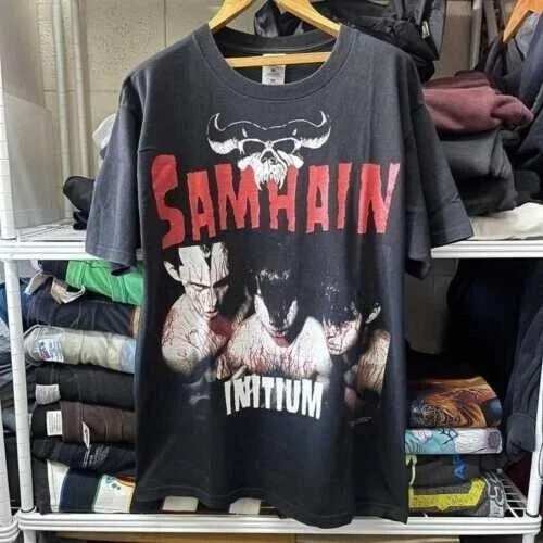 Remake Samhain Initium Band Black Short Sleeve Unisex Tshirt Reprint S-5XL