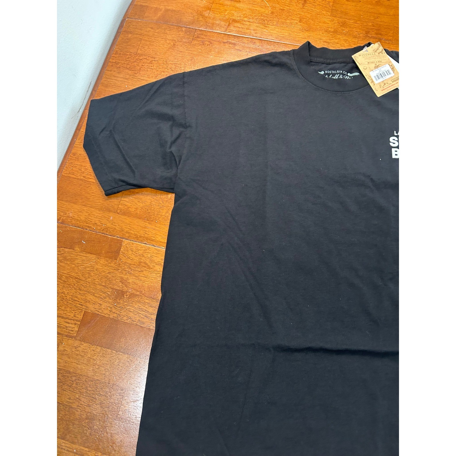 New Mitchell & Ness Usher Super Bowl LVIII TShirt Mens Large Black Halftime Show