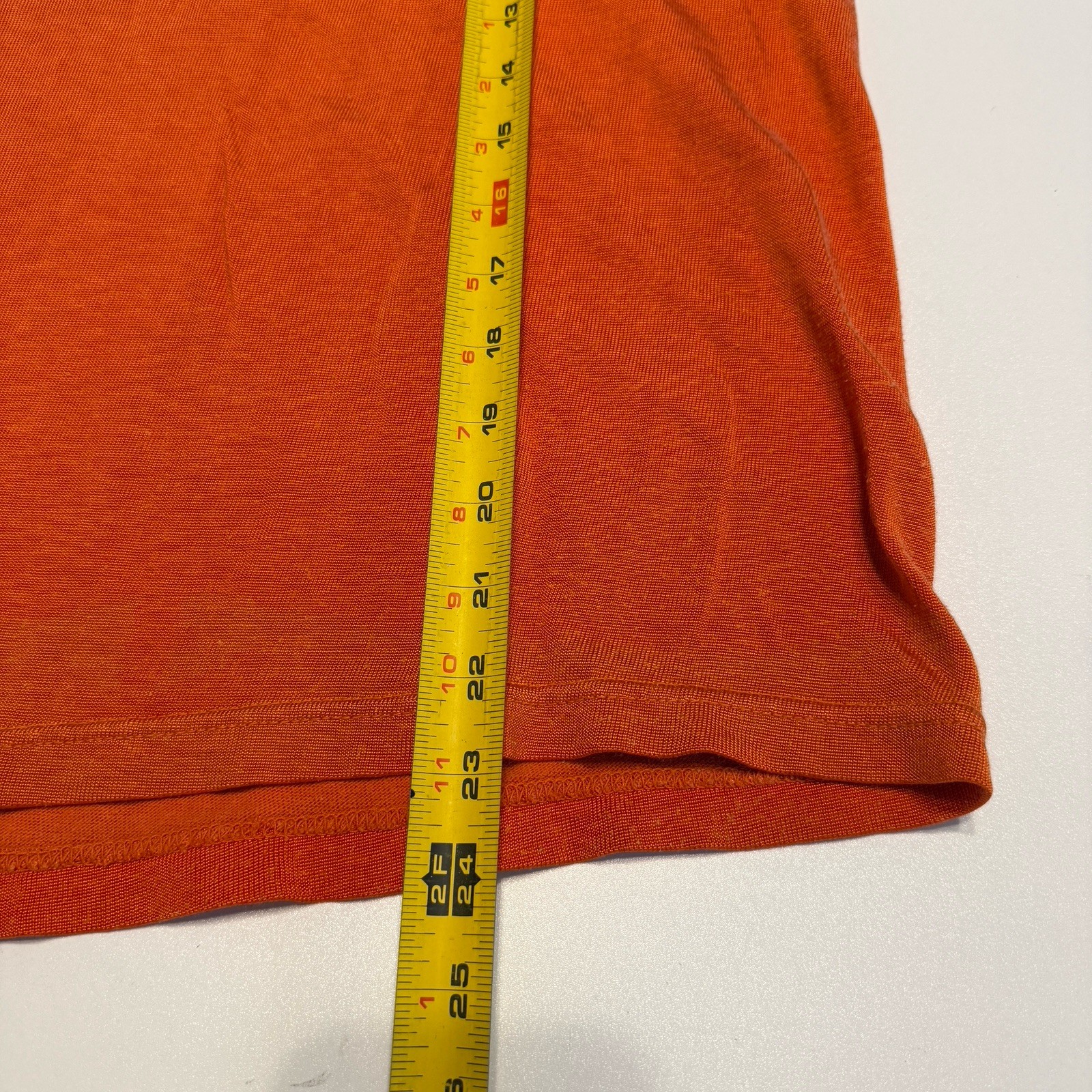 True Vintage Lowe & Campbell Jersey Shirt Mens XL Orange 30s 40s