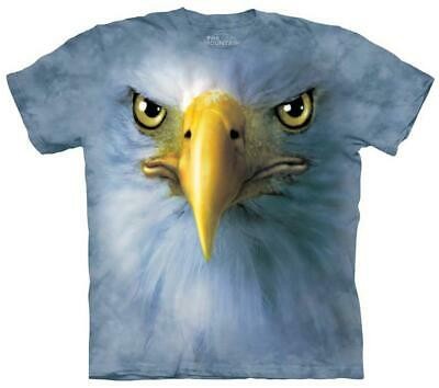 The Mountain Tie Dye T-Shirt Eagle Face Bird Animals Nature Bee Butterfly Crow