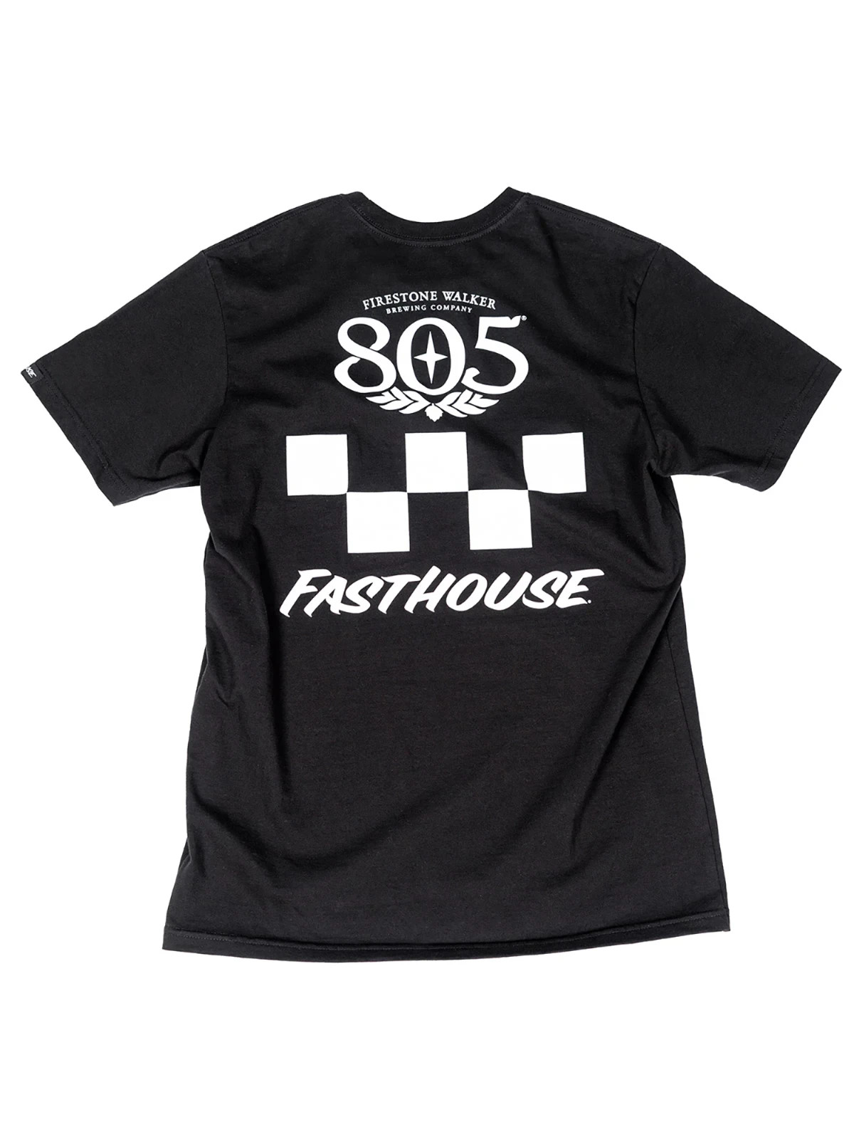 Fasthouse Men’s 805 Foundation Short Sleeve Midweight T-shirt Motocross Logo Tee