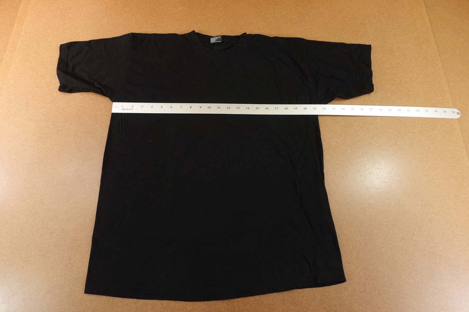 Gemrock Mens Size XL Black Cotton Short Sleeve Crew Neck T-Shirt New