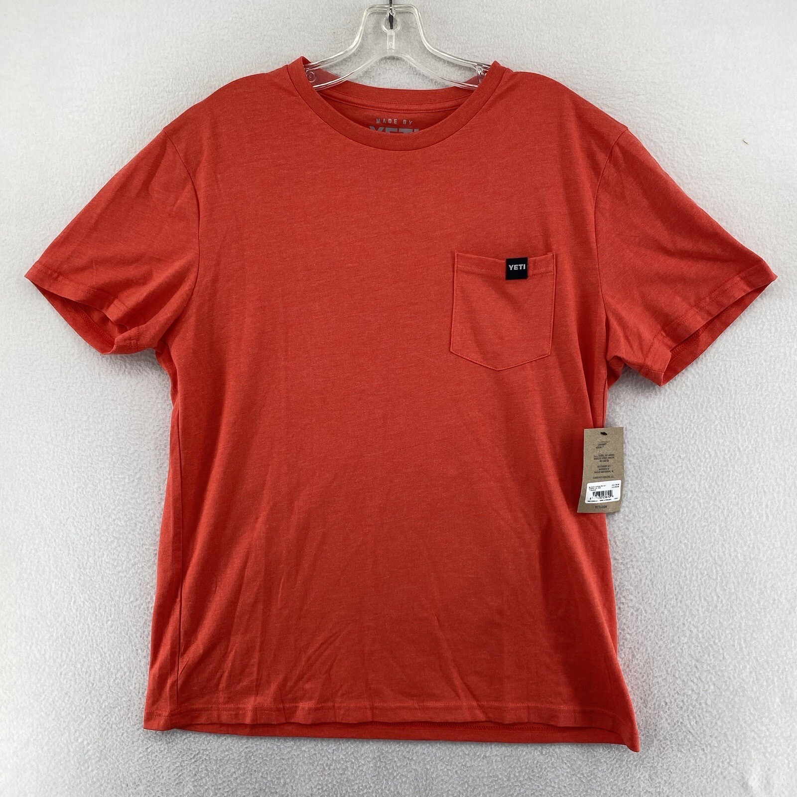 Yeti Briskett Men’s T Shirt Size Medium Red No Sleep Short Sleeve
