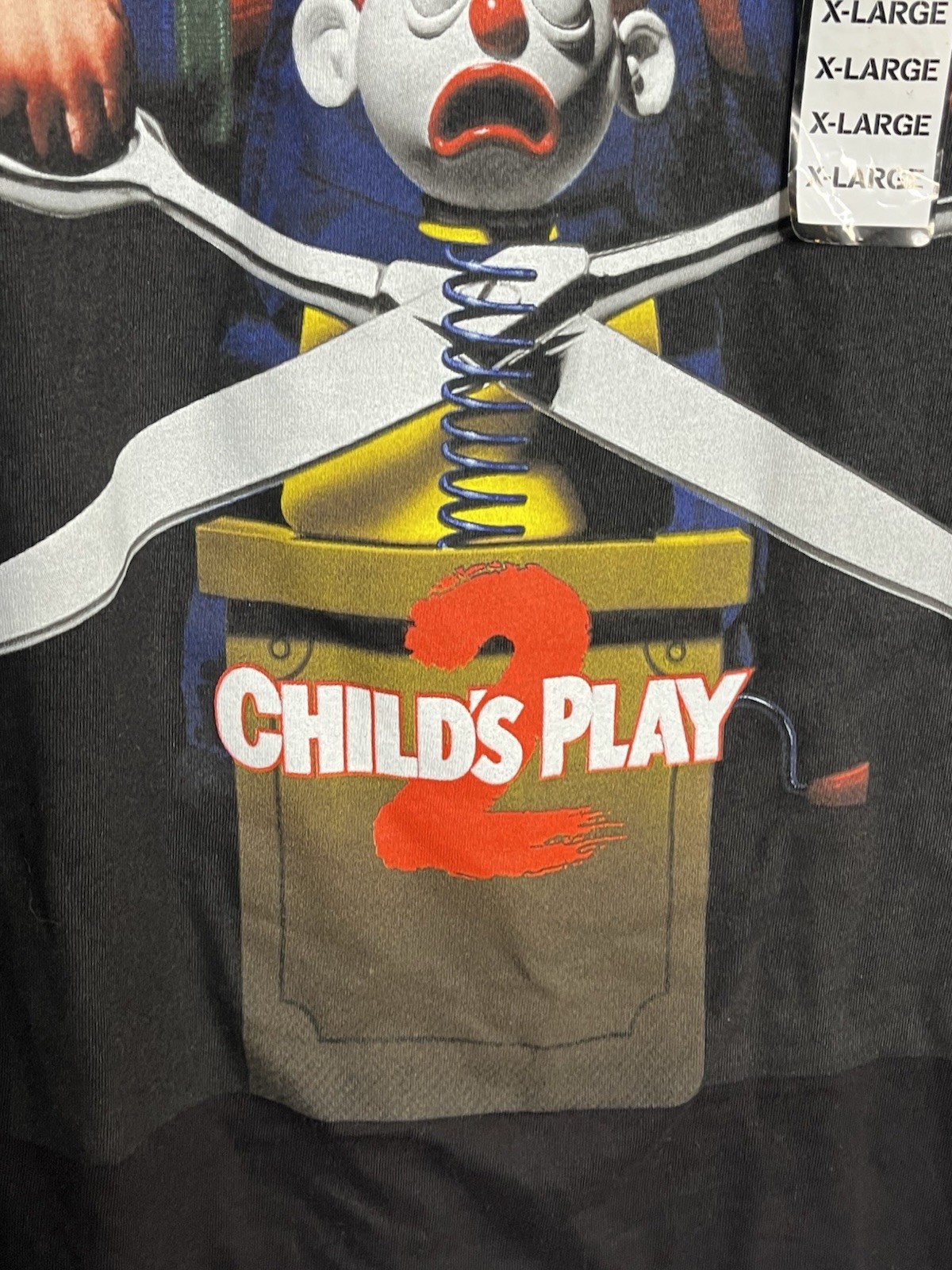 Spencer’s Chucky Child’s Play 2 t-shirt Licensed Movie Sz XL