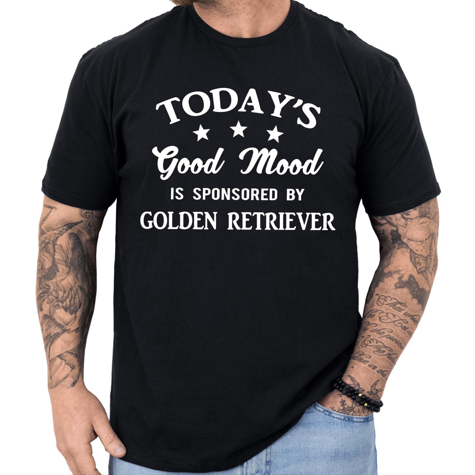 Golden Retriever Lover T-shirt Funny Golden Retriever Dog Owner Gift Men & Women