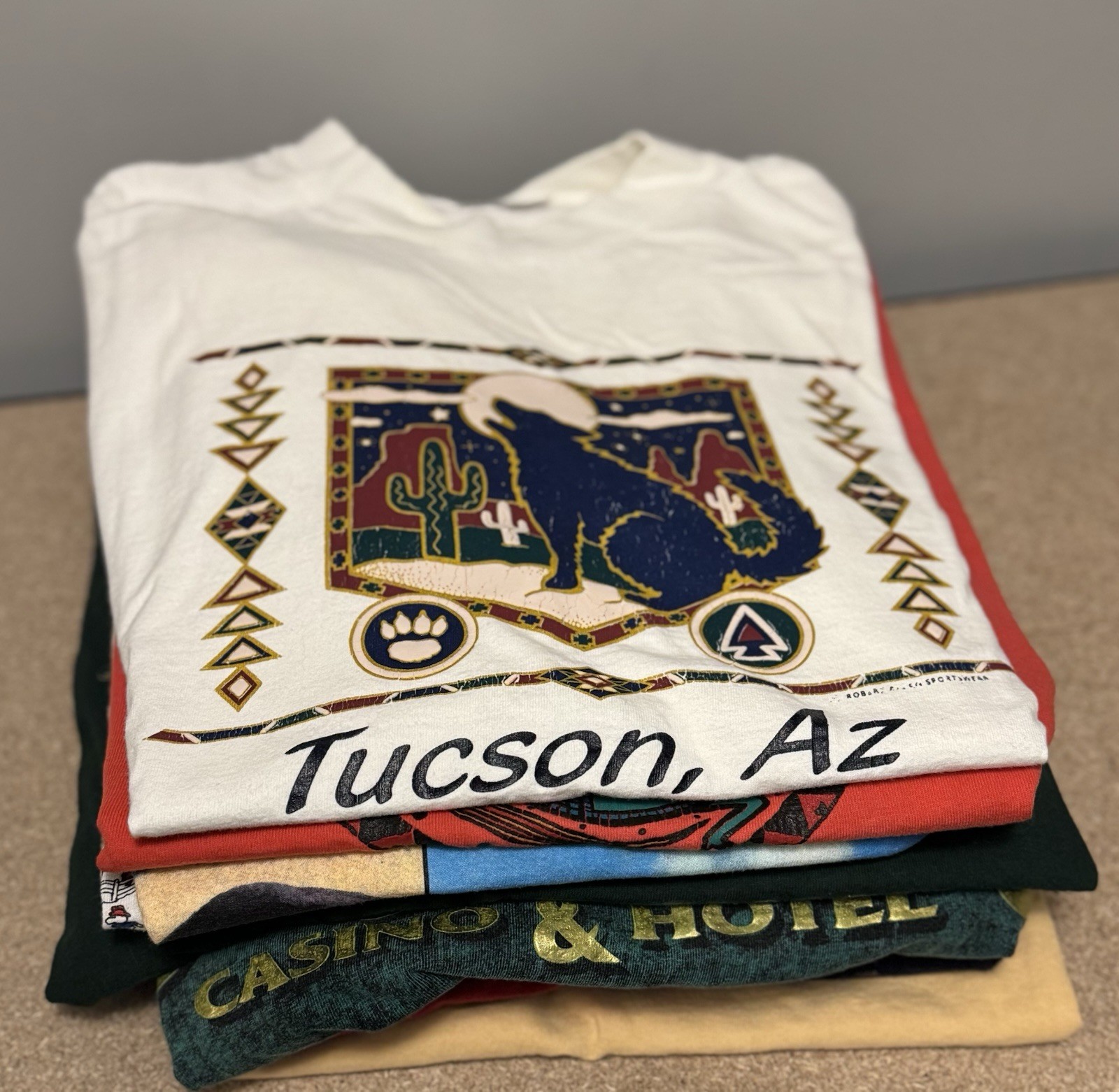 Vintage Travel/Destination 90s T Shirt Bundle 11 Pcs ALL Vary Size, Color, Cond