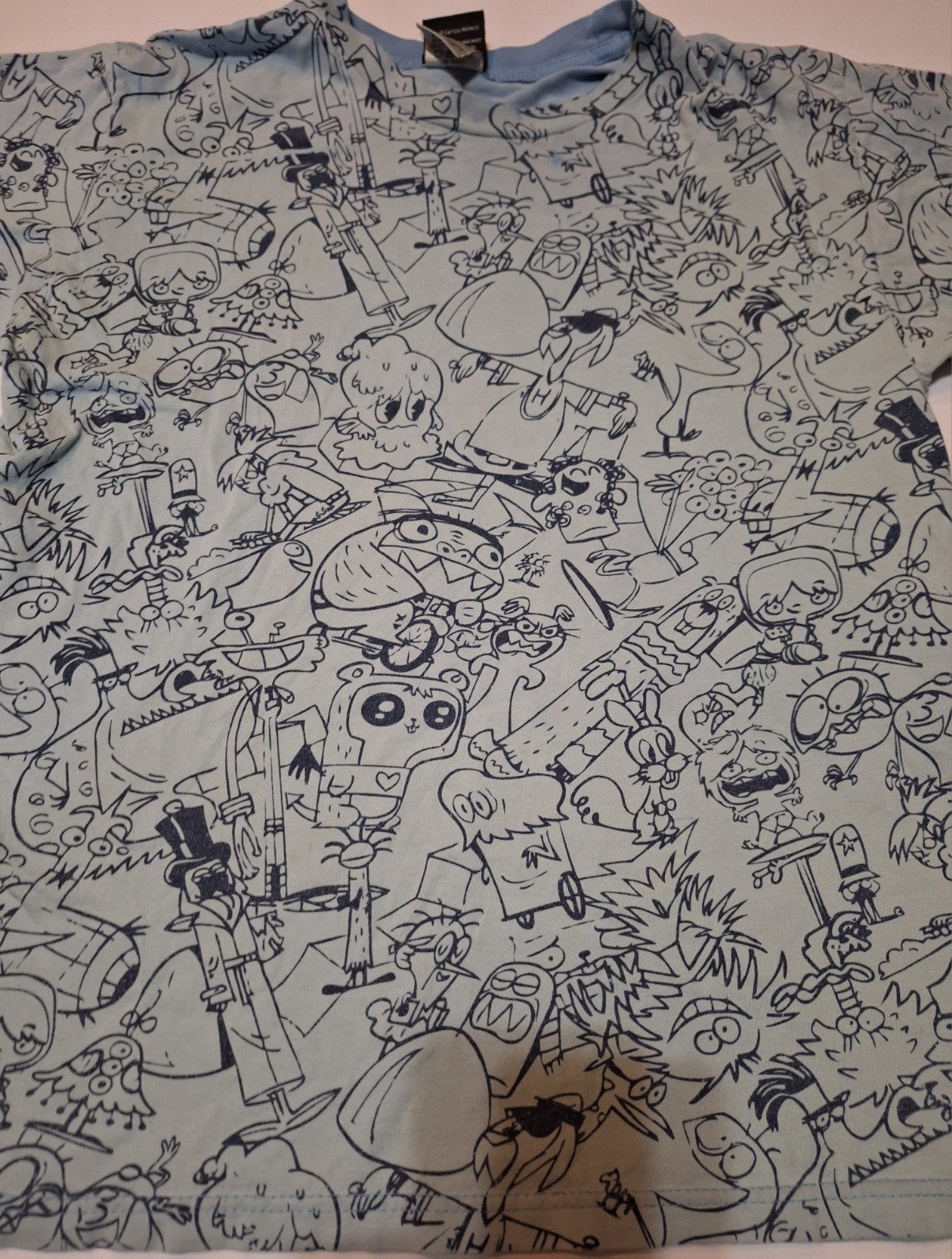 VTG Cartoon Network Fosters Home for Imaginary Friends Shirt M Flaws