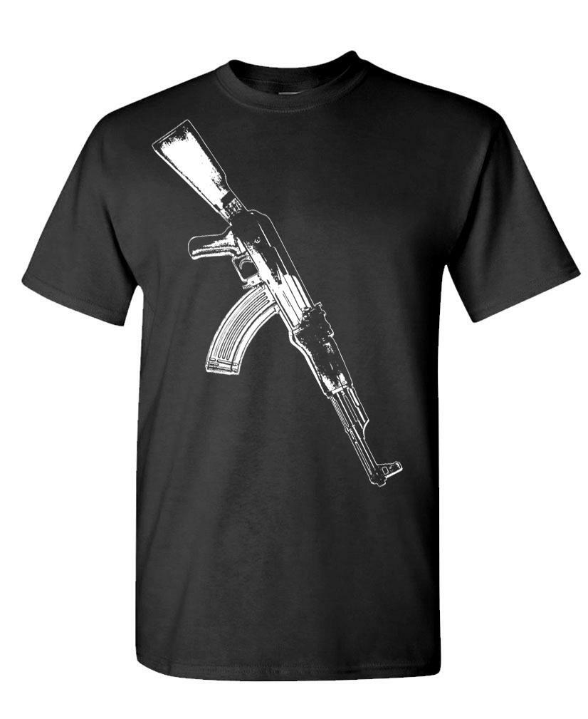 AK-47 – auto assault rifle gun rights – Cotton Unisex T-Shirt