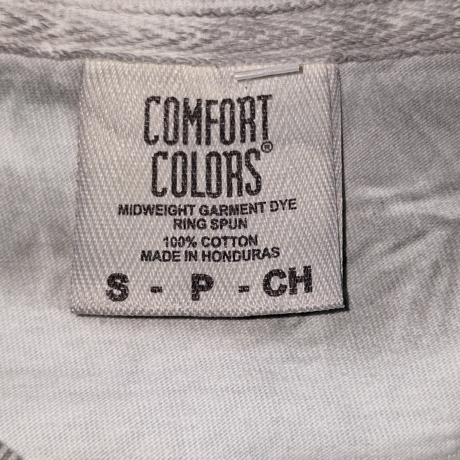 Comfort Colors Gulf Shores Alabama Tie Dye Long Sleeve T-Shirt Teal Grey Small