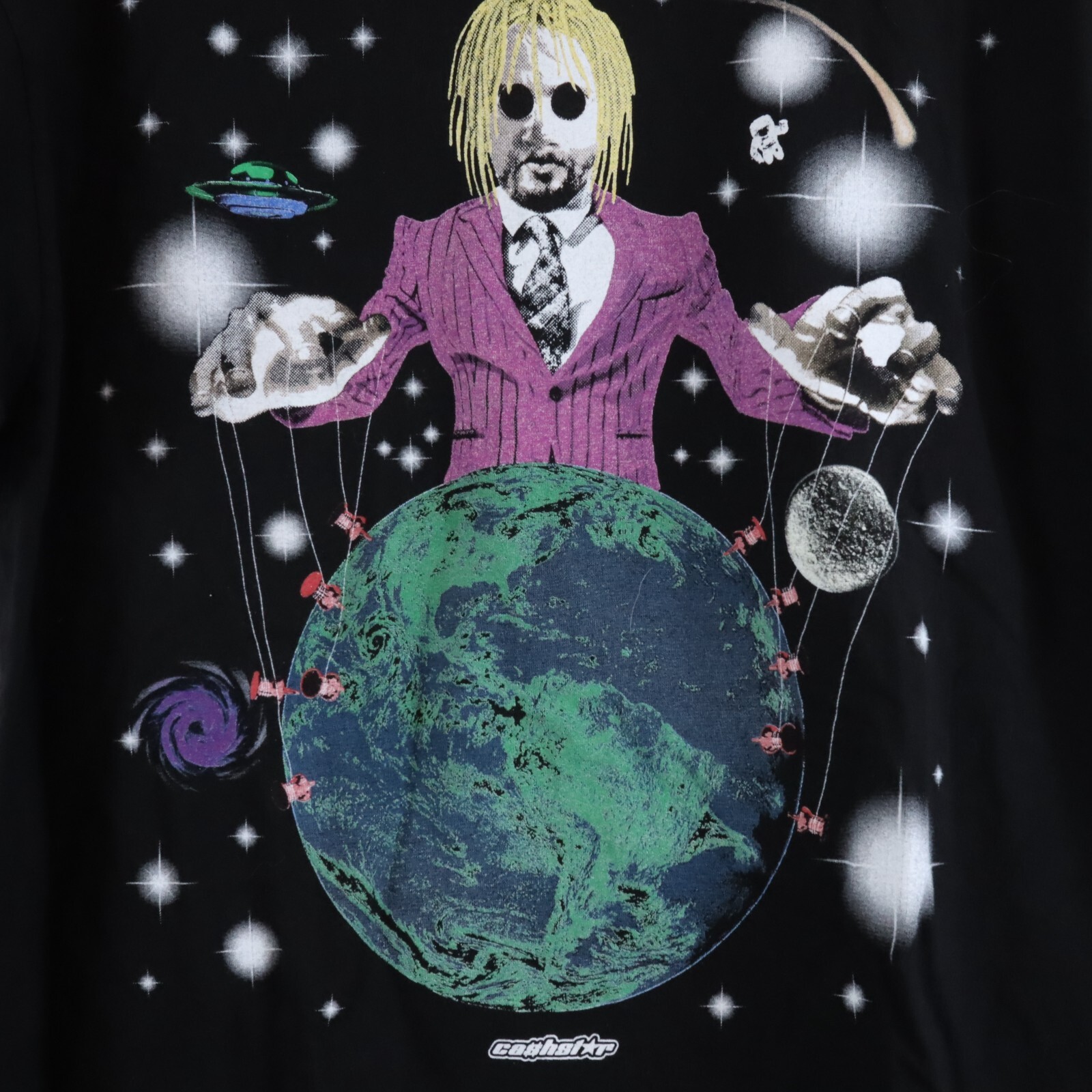 Sam Hyde Cash Star Puppet Master Global Presence Shirt Men’s XL RARE Limited