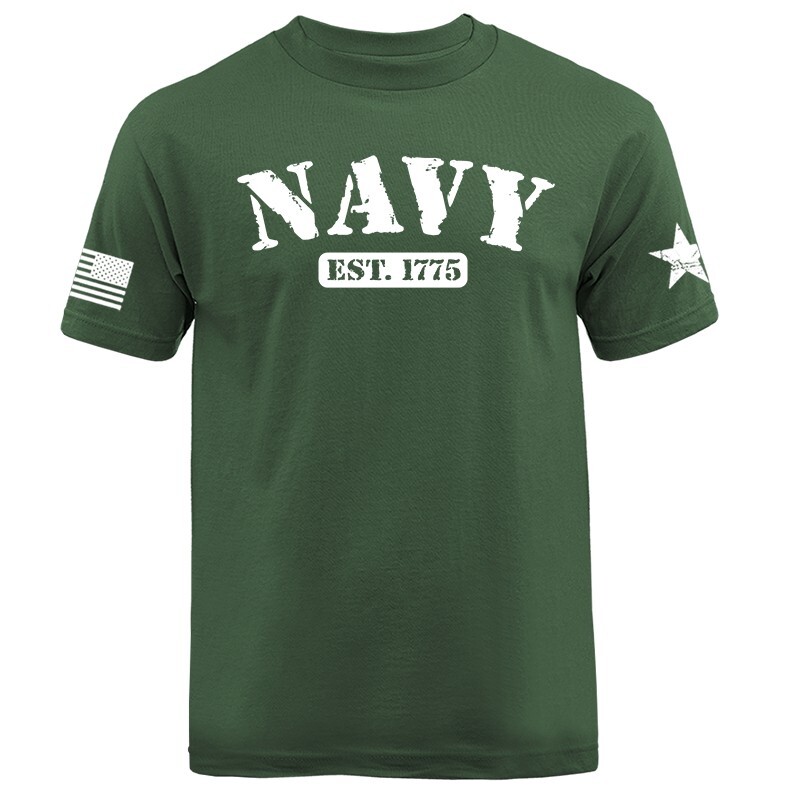 Navy Military Veteran American Pride Patriotic T-shirt