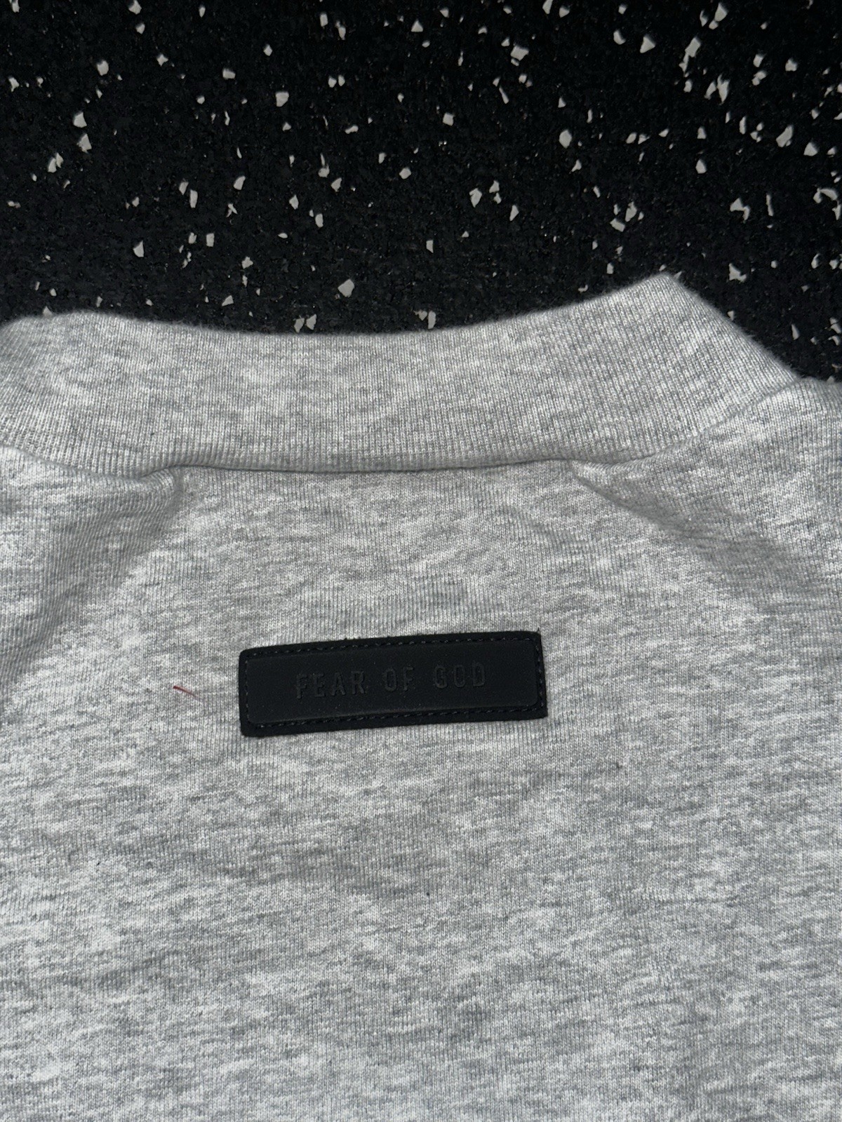 Fear of God Essentials Dark Heather Oatmeal Long Sleeve T-Shirt XL