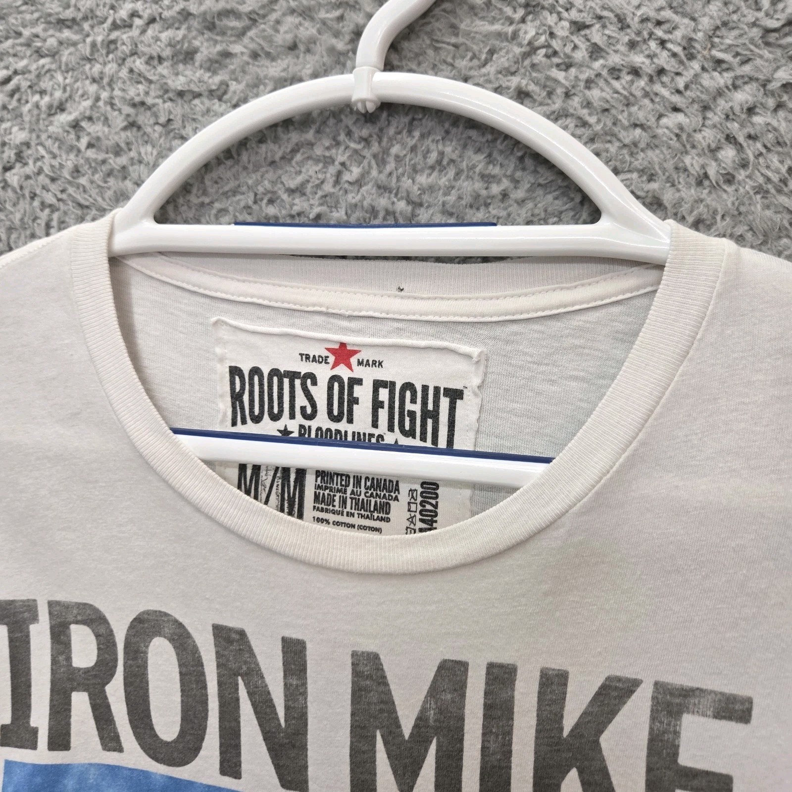 MYTH Size Medium Roots of Fight Iron Mike Tyson CHAMP Shirt 1988 Bloodlines RARE