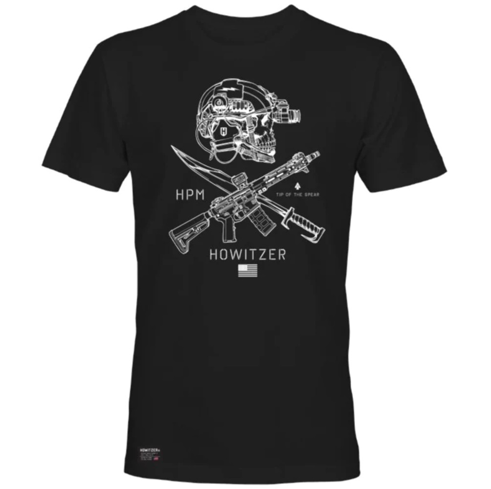 Howitzer Style Men’s T-Shirt SPEAR Military Grunt MFG S-4XL