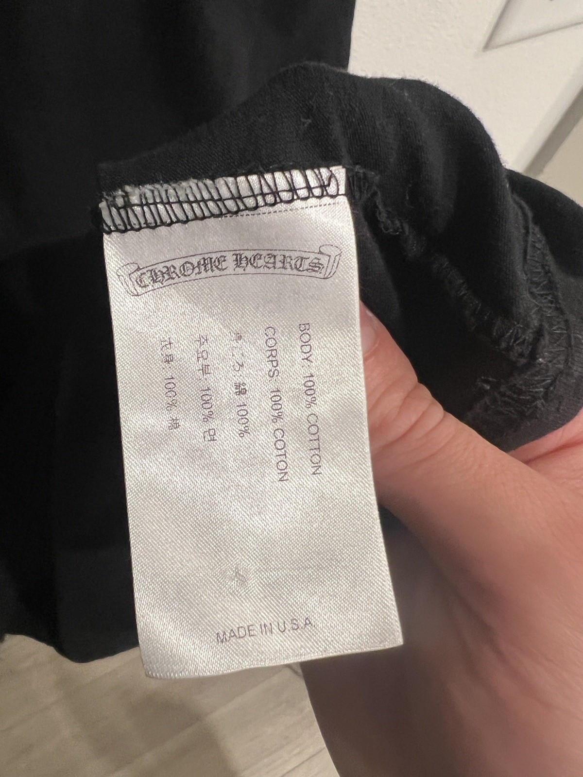 Chrome Hearts Old English F You T Shirt LARGE worn Twice No Fading