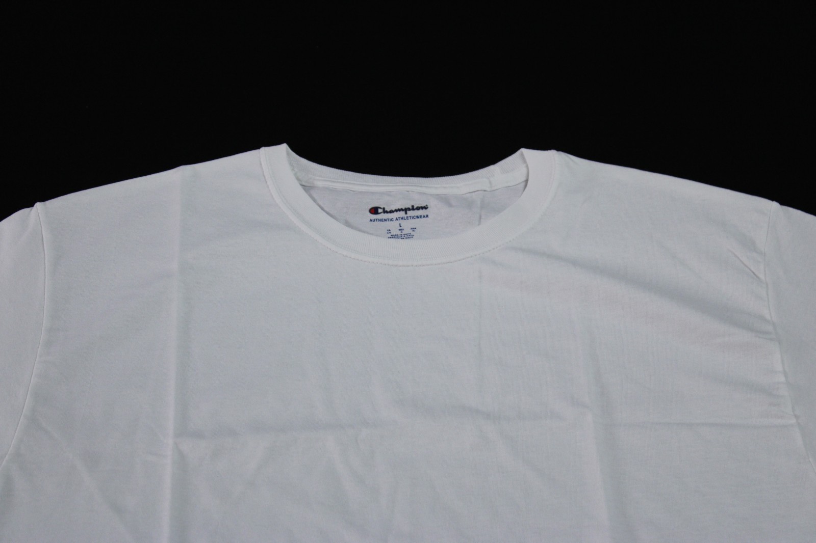 Champion Men’s Short Sleeve T Shirt White Assorted Sizes S-4XL NWT