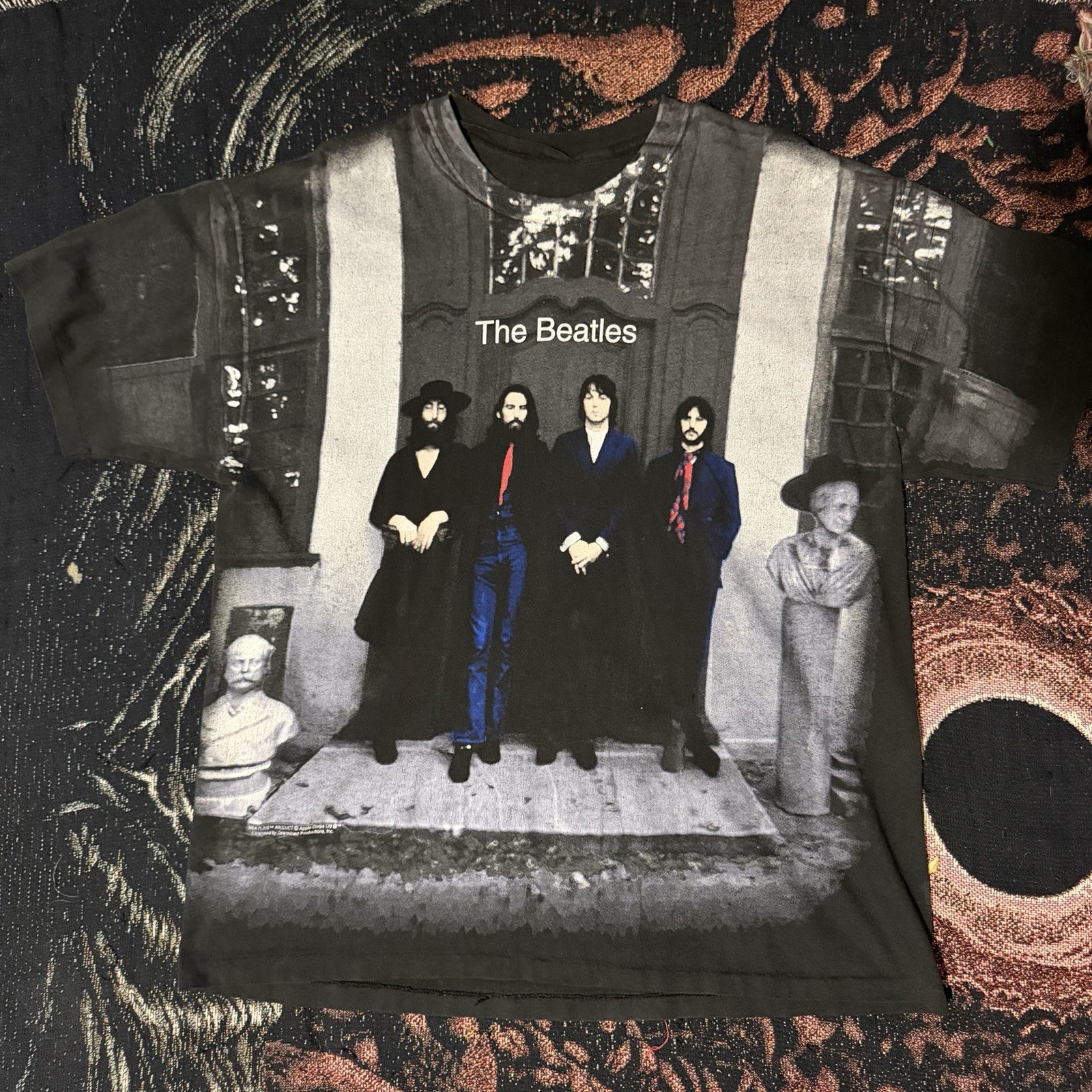 The Beatles Vintage All Over Print, Hey Jude, 90s, XL