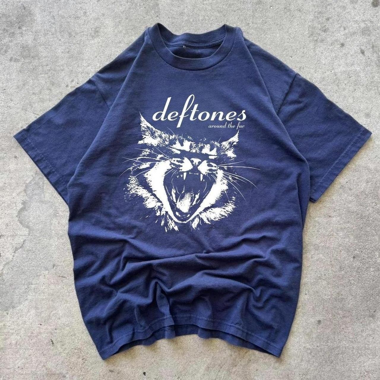 Vintage Deftones Cat Around The Fur Unisex S-5XL Shirt TC96