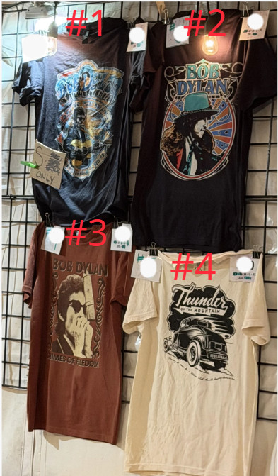 Bob Dylan Concert Shirt Tour 2026 Reprint
