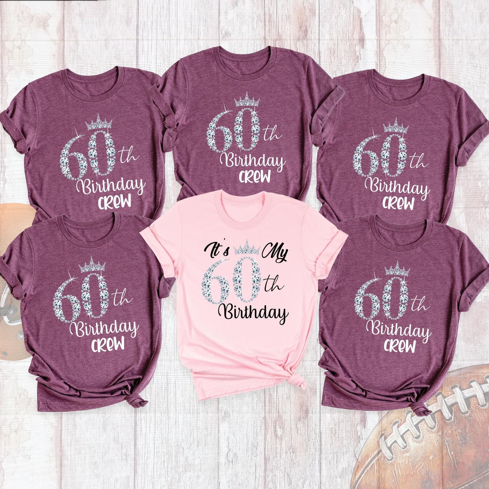 60th Birthday Party Shirts Custom Birthday Crew Matching Tee It 39 s My 60th
