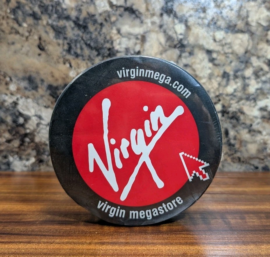 Limited Edition Virgin Megastore Promotional Shirt Black Sealed