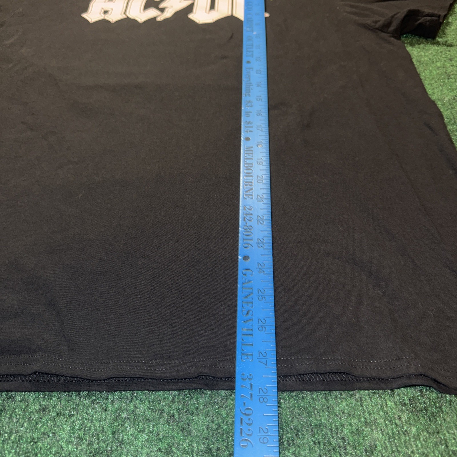 Men’s AC/DC Black Graphic T Shirt Size XL X22