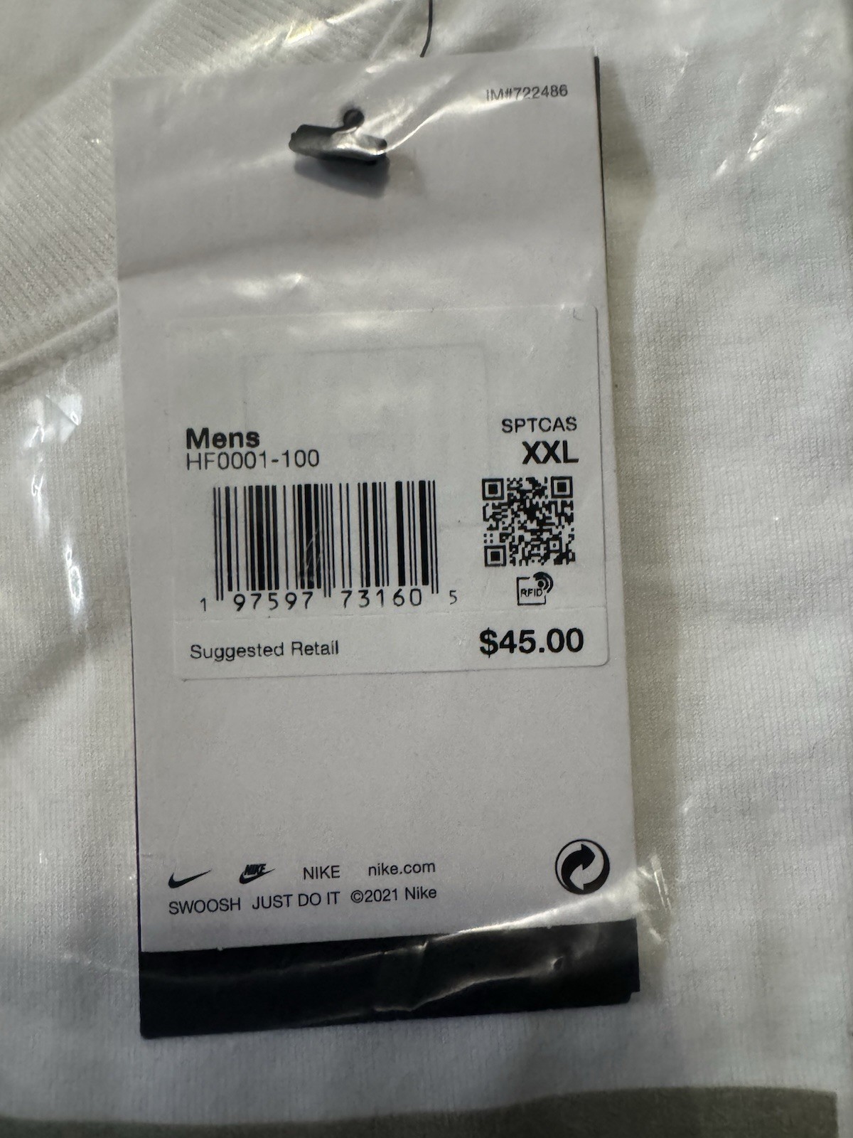 Nike Sportswear Men’s Max90 Shirt Size 2XL New Authentic item RRP $45.00USD