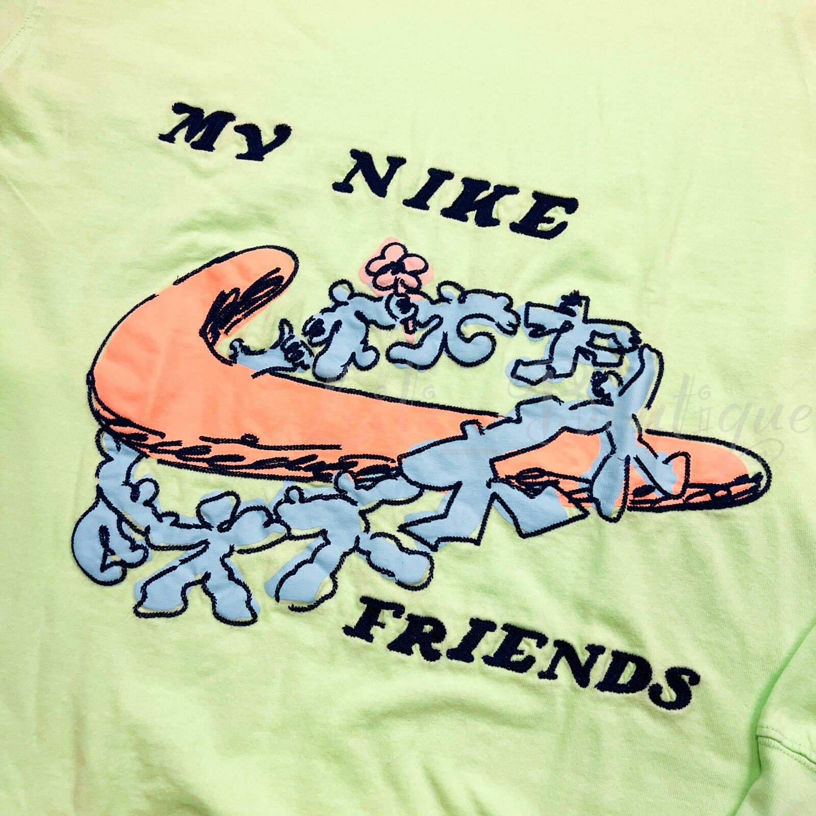 Nike Men’s Sportswear Max90 LongSleeve Cotton Tee Shirt DZ3080-383 Lime Size XXL