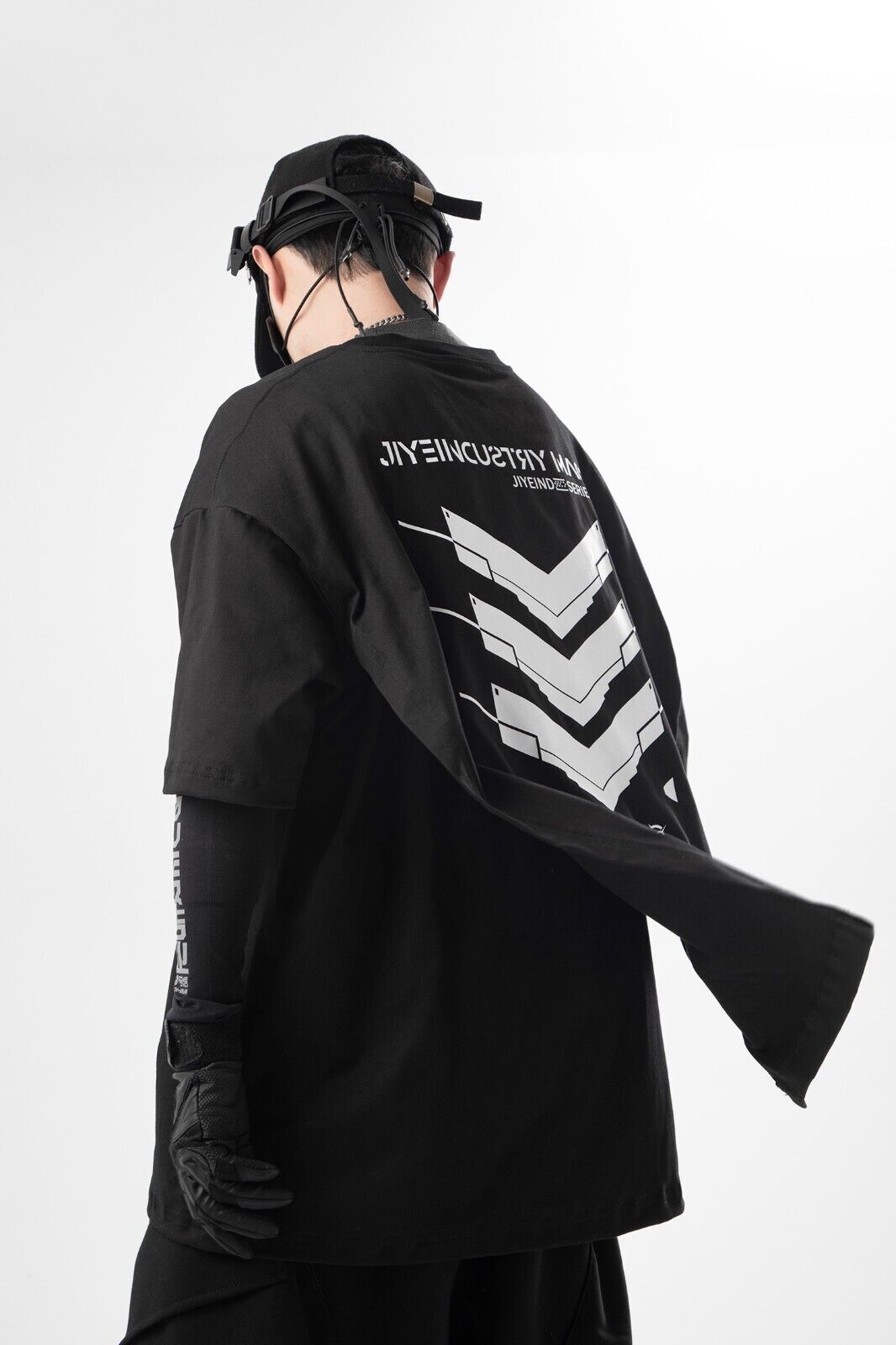 Niepce Streetwear Graphic Tee Unisex Cyberpunk JX Core Short Sleeves Shirt
