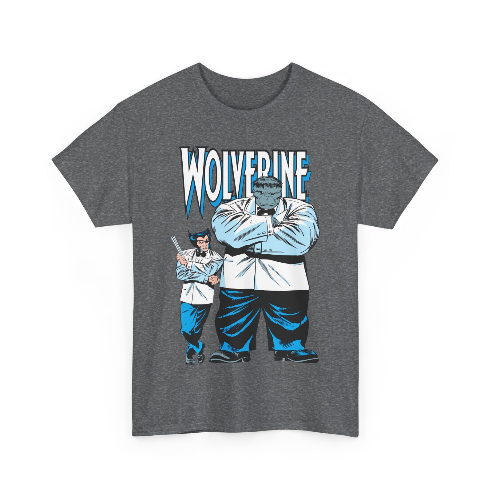 Wolverine & Hulk T-Shirt – Patch & Joe Fix-It – John Buscema Art – Marvel Comics