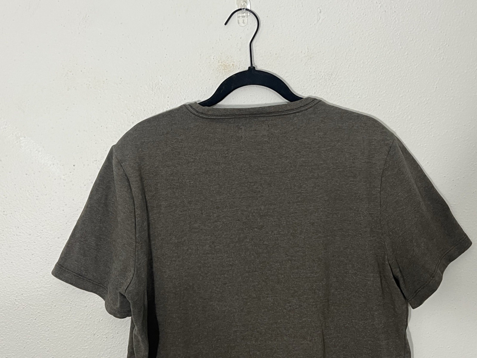 Taylor Stitch Men’s Short Sleeve Cotton Blend Gray T Shirt Size 42