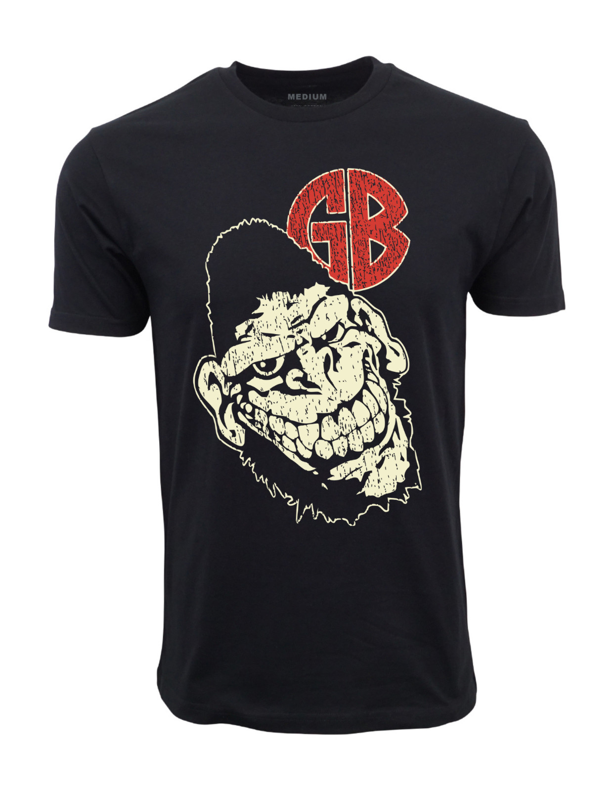 90’S GORILLA BISCUITS BLACK GRAPHIC T-SHIRT