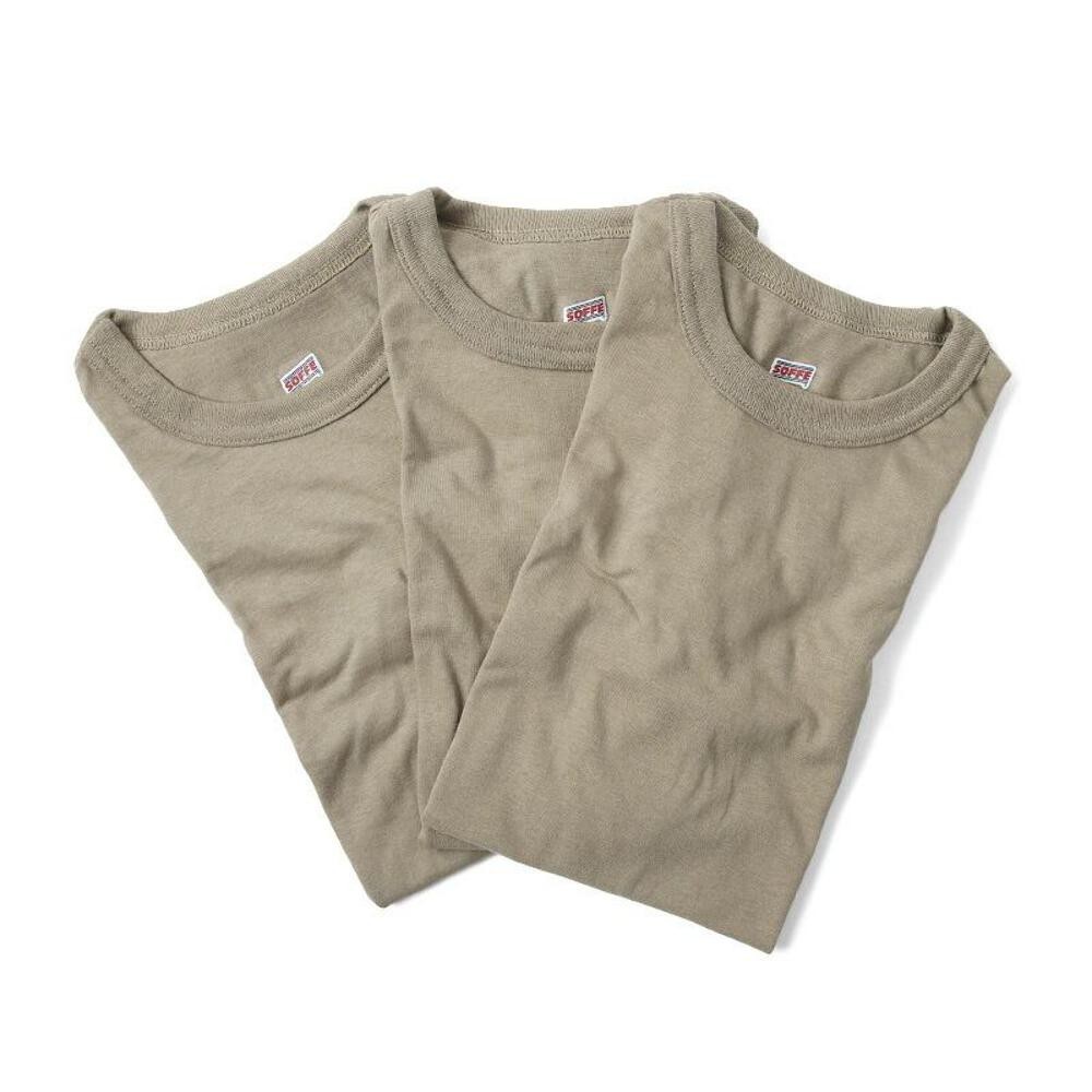NEW Soffe 50/50 Military US Army USAF T-Shirt Undershirt 3-Pack – OCP Tan 499