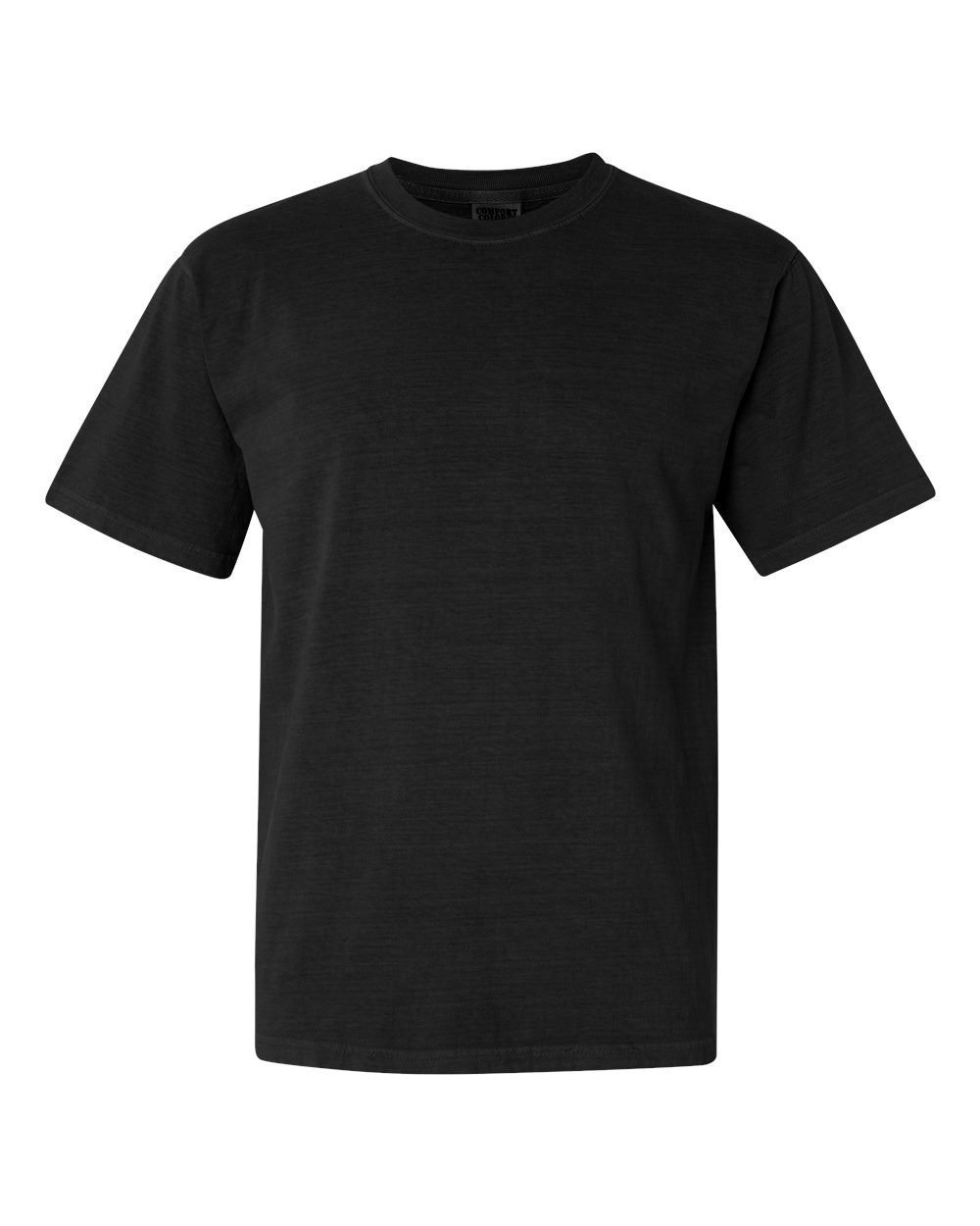 6.1 oz. Ringspun Garment-Dyed T-Shirt (C1717) Black, L