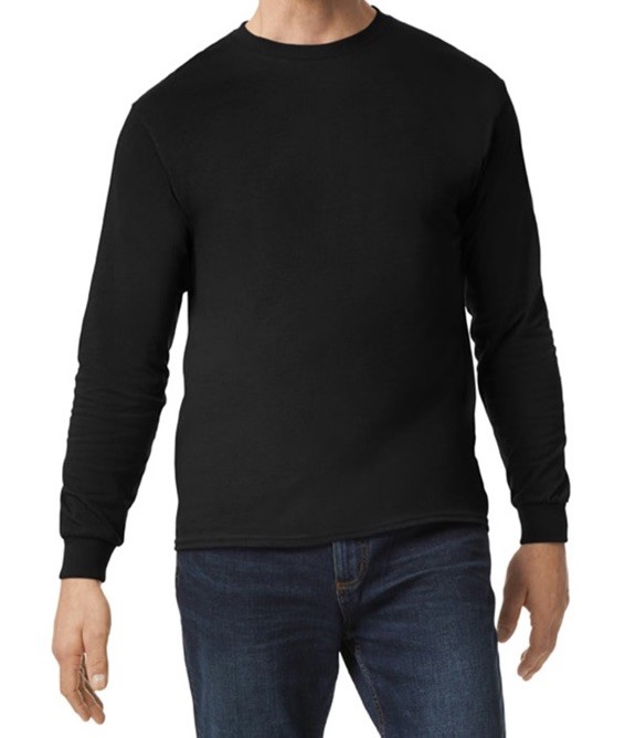 Gildan G540 Men’s Heavy Cotton Preshrunk Tshirt Long Sleeve Crew Neck T-Shirt