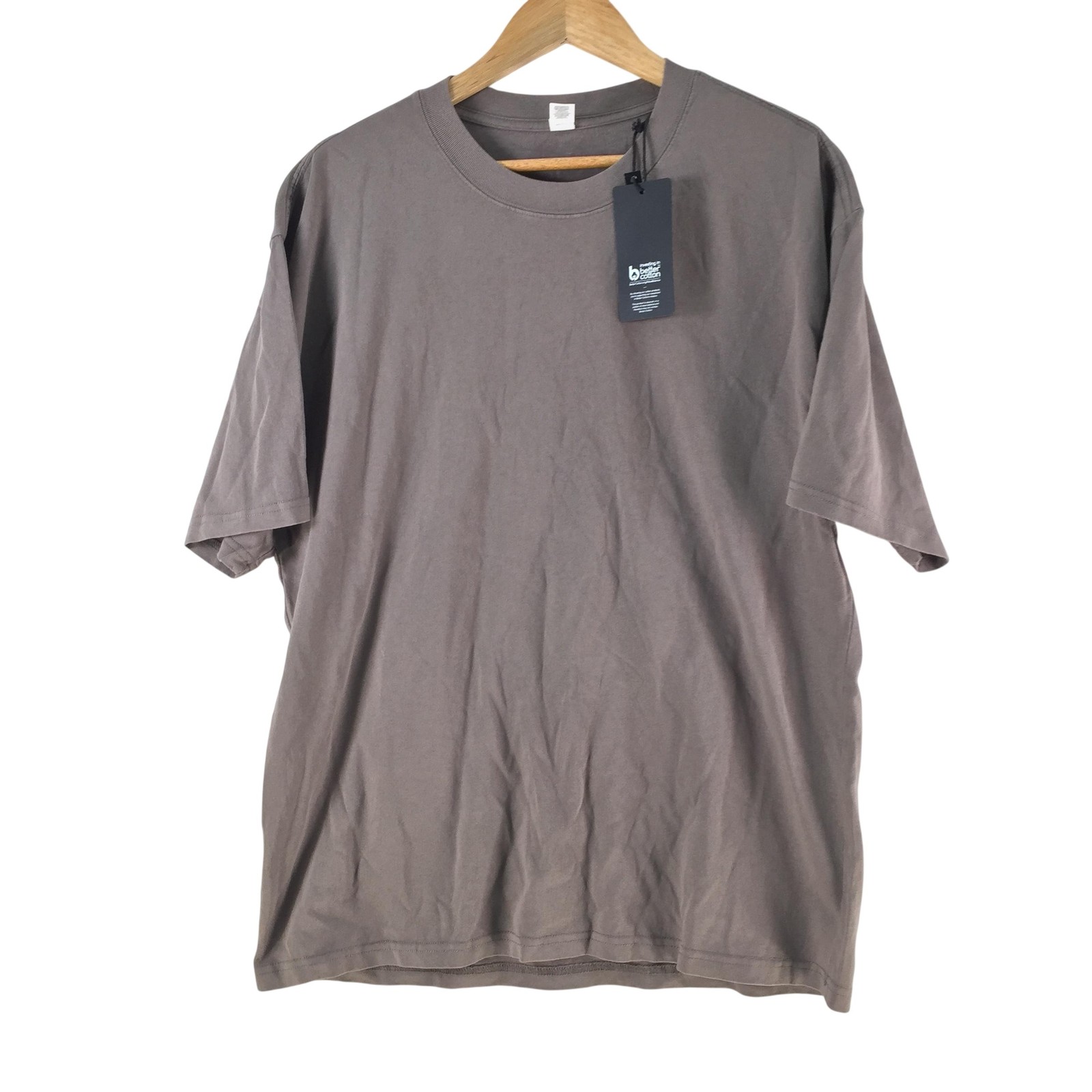 AS Colour Shirt Mens Size L Grey Organic Heavy Faded Minus 2 T-Shirt 133754