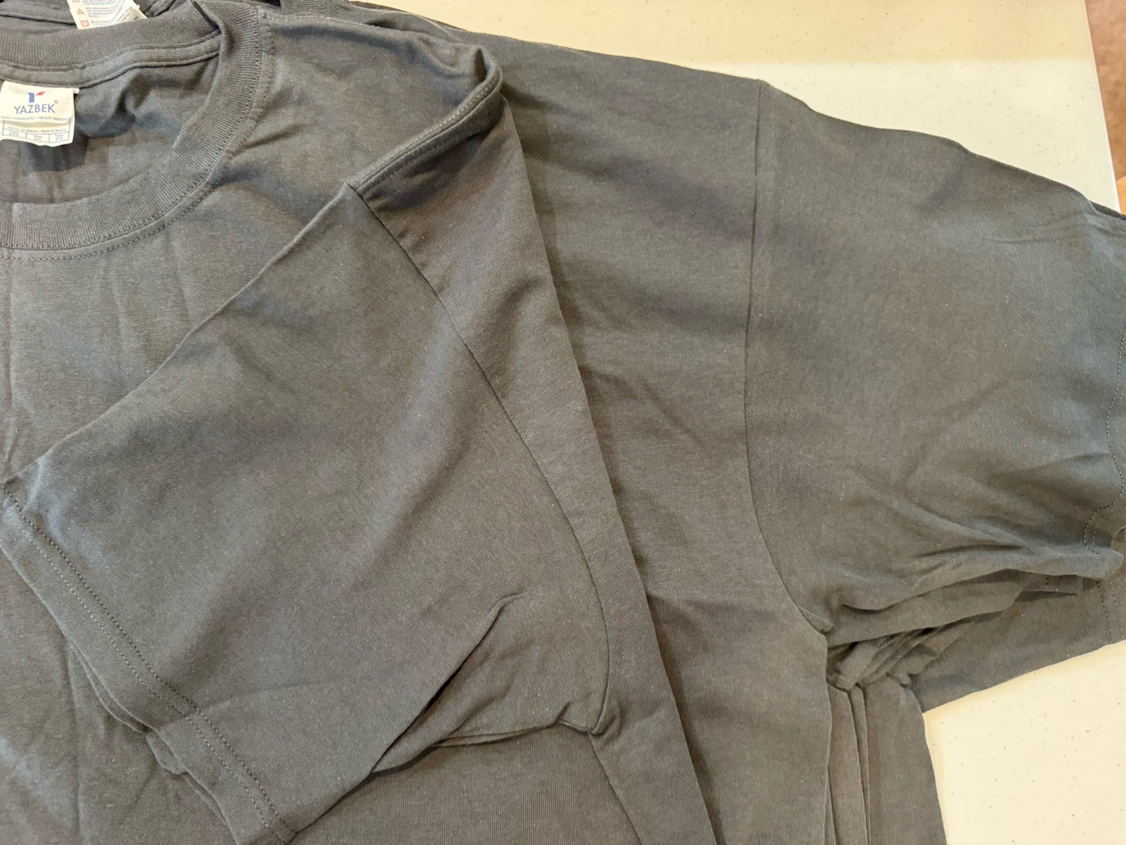 LOT OF 12 Yazbek Adult T-Shirts – Dark Gray – 2XL| NWOT