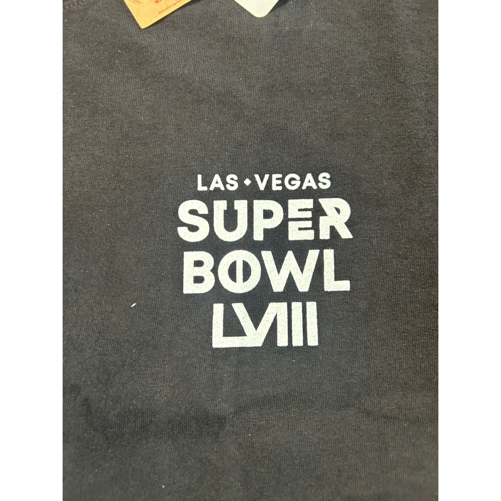 New Mitchell & Ness Usher Super Bowl LVIII TShirt Mens Large Black Halftime Show