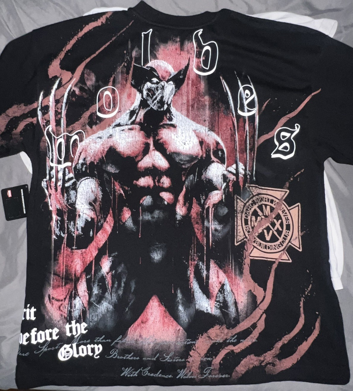 DARC SPORT WOLVERINE MARVEL SIZE M PREMIUM OVERSIZED TEE Wolverine