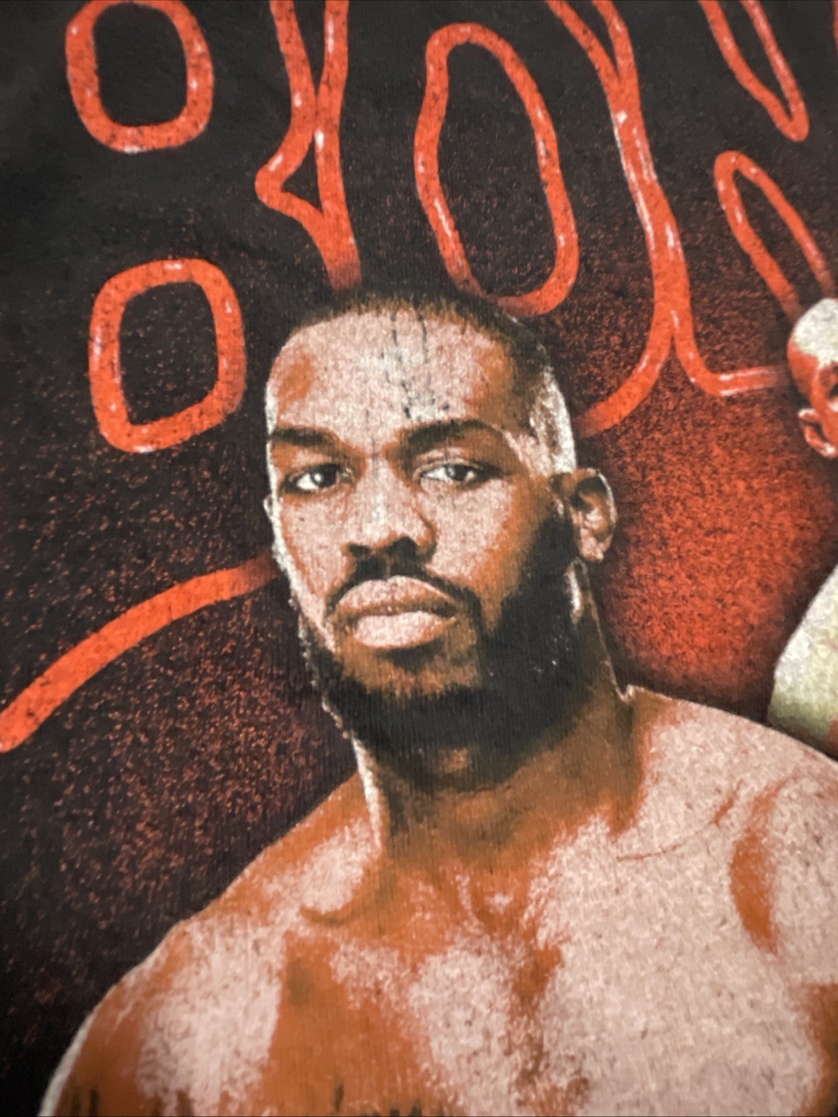 XL Jon Bones Jones UFC Fighting MMA Boxing Black Shirt GOAT Streetwear
