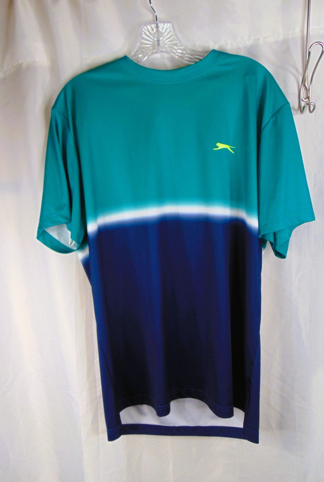Slazenger T Shirt Mens XL Short Sleeve Crew Neck Logo Sports Casual Outdoors