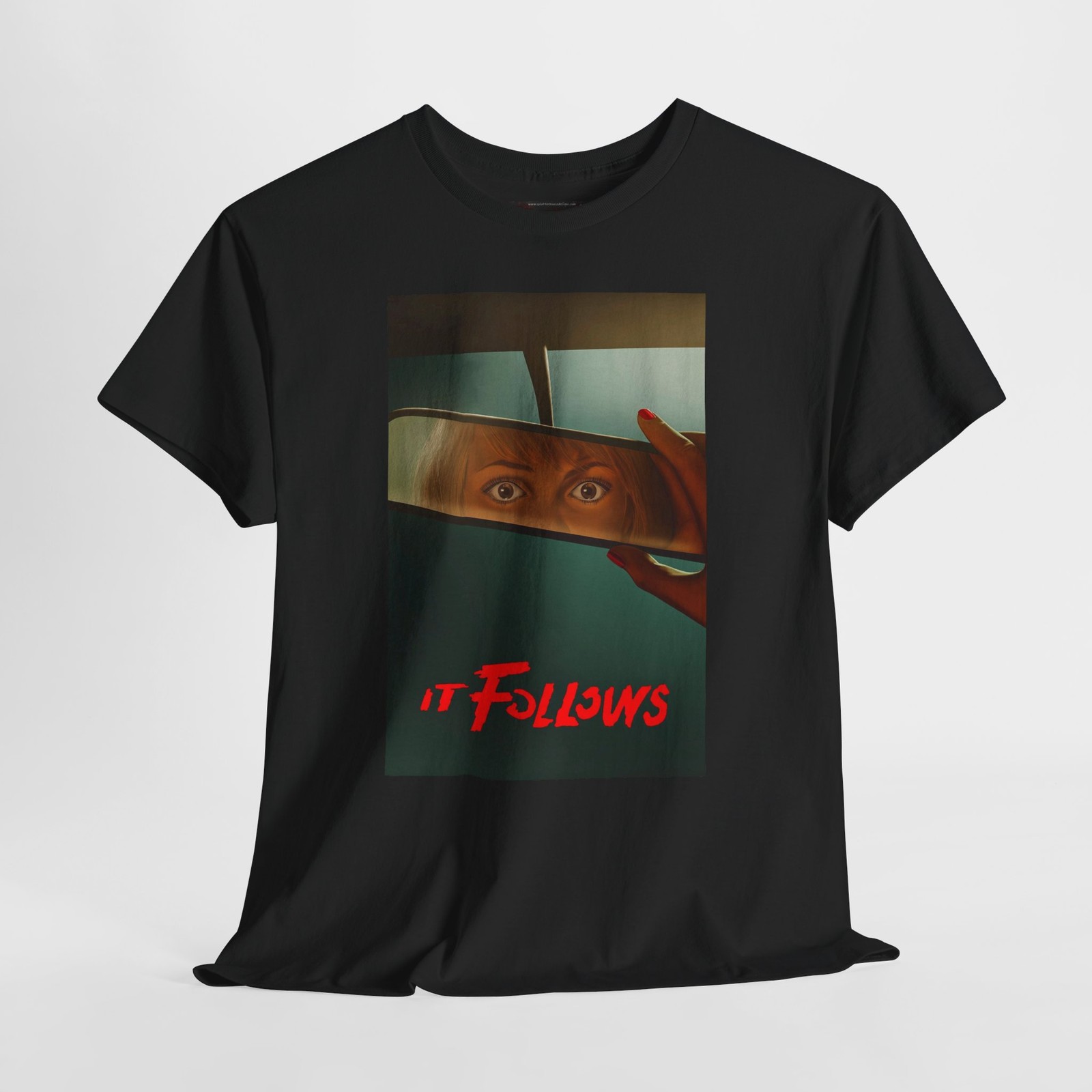 It Follows 2015 Retro Movie Poster Horror Unisex Graphic T-Shirt
