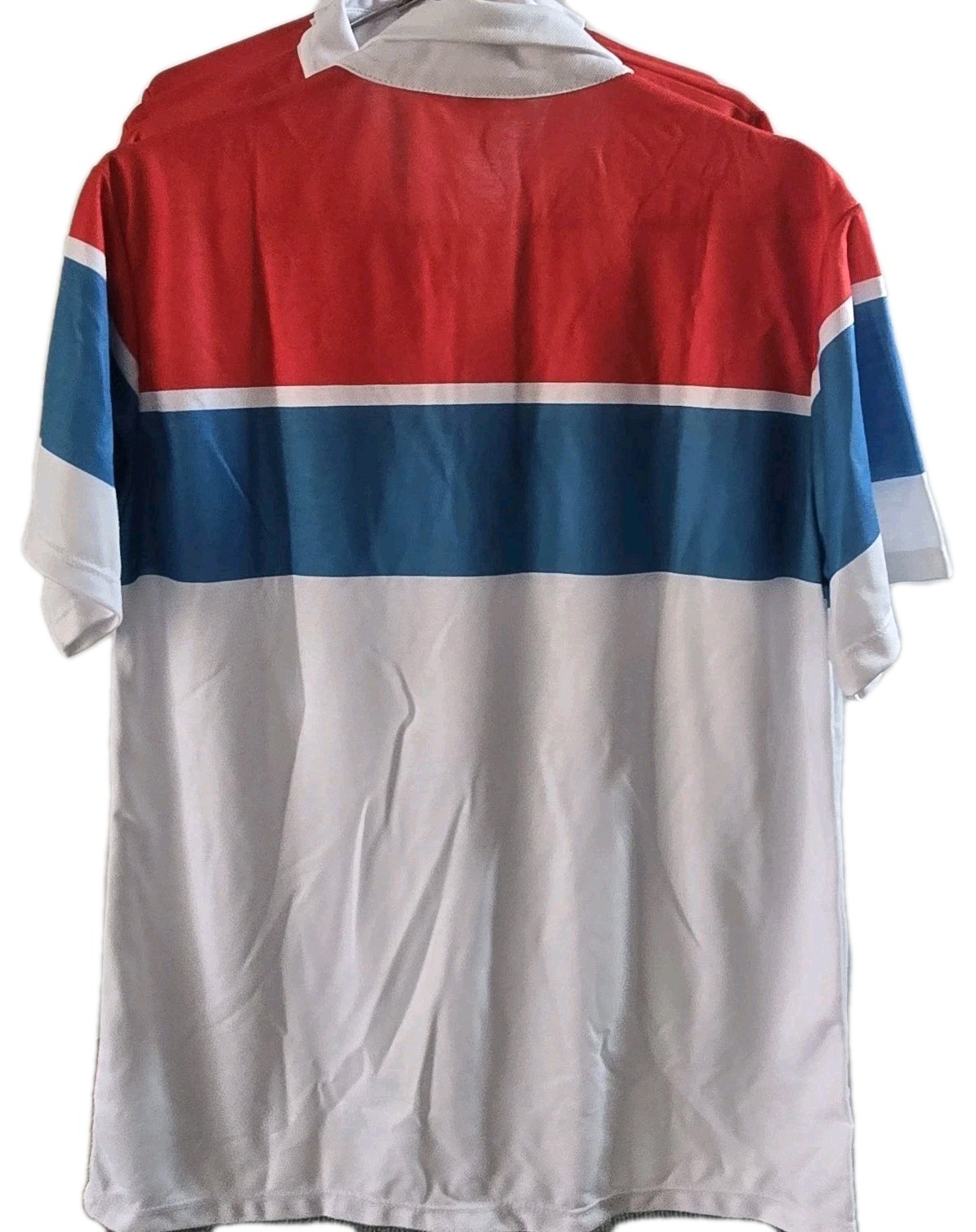 Domino’s Pizza Employee Red White Blue Work Shirt Size GG