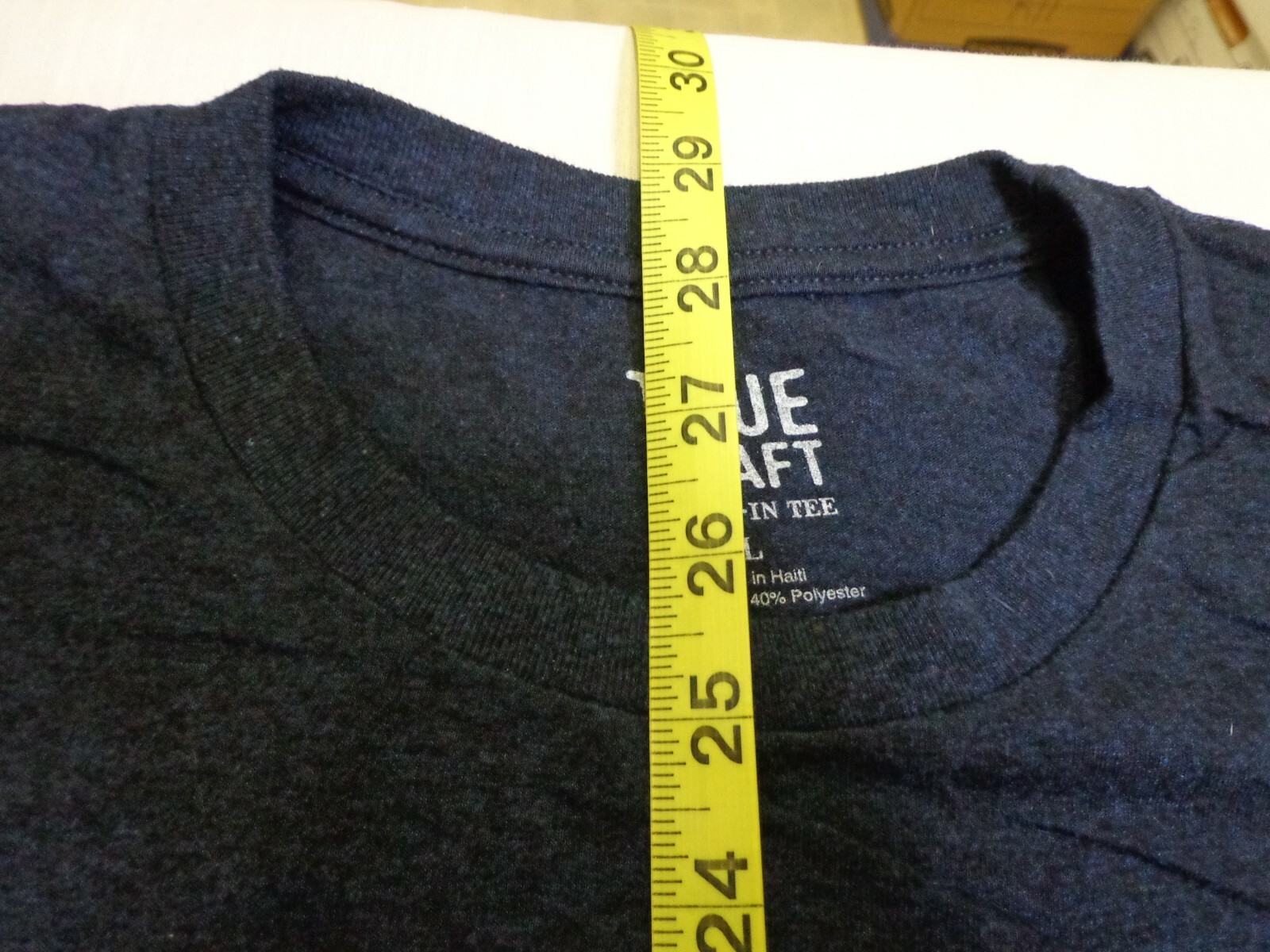 True Craft ‘SOUTHERN’ Heather Blue T-Shirt Size Large