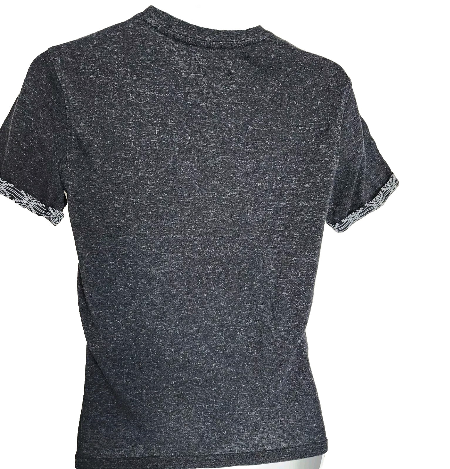 Brooklyn Cloth Gray California Republic Bear Crew Neck T-shirt Mens Small