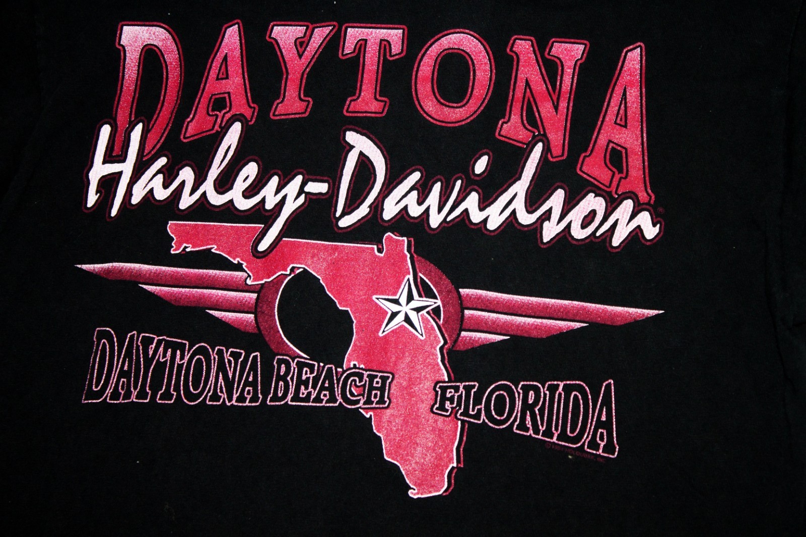 Harley Davidson Mens T-Shirt So Many Roads So Little Time Daytona Florida Size M