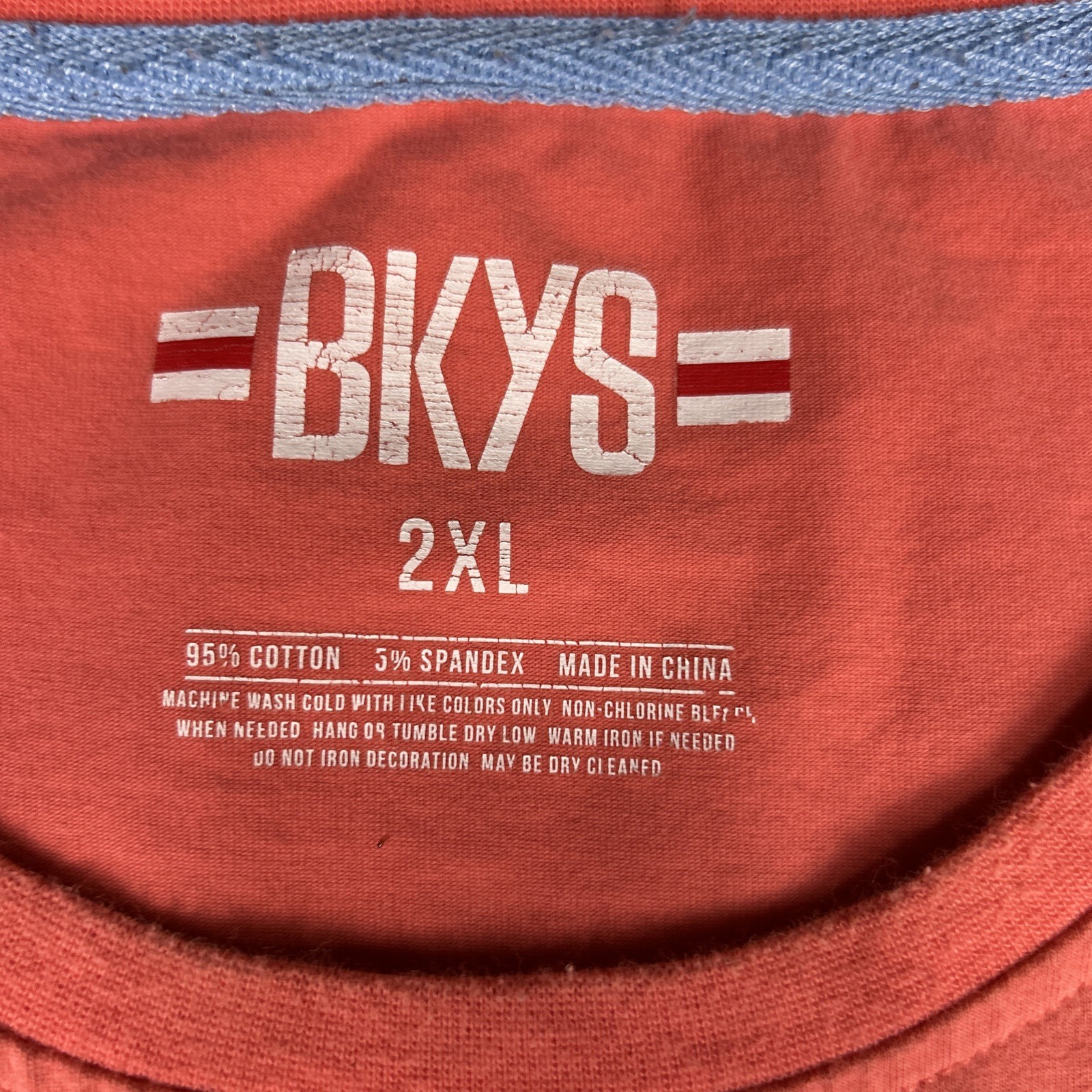 BKYS Fly Coral Pink T Shirt Money Bag Wings Applique Puffy Graphic Flocked 2XL