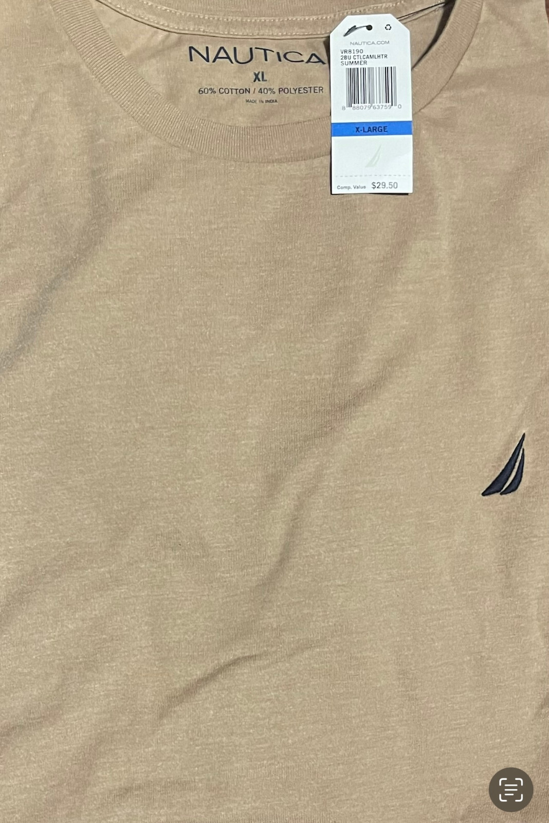 Nautica Men’s Short Sleeve Crew Neck Deck Tee T-Shirts Choice S M L XL XXL – NEW