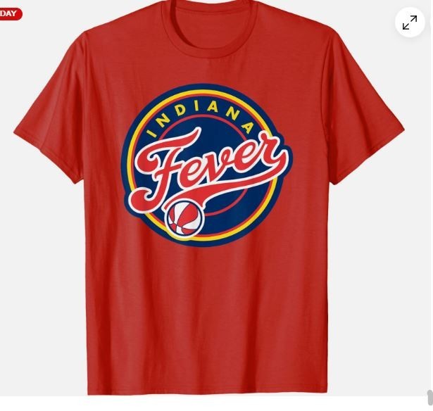 Indiana Fans – Fever Sports Basketball Logo Retro Unisex T-Shirt