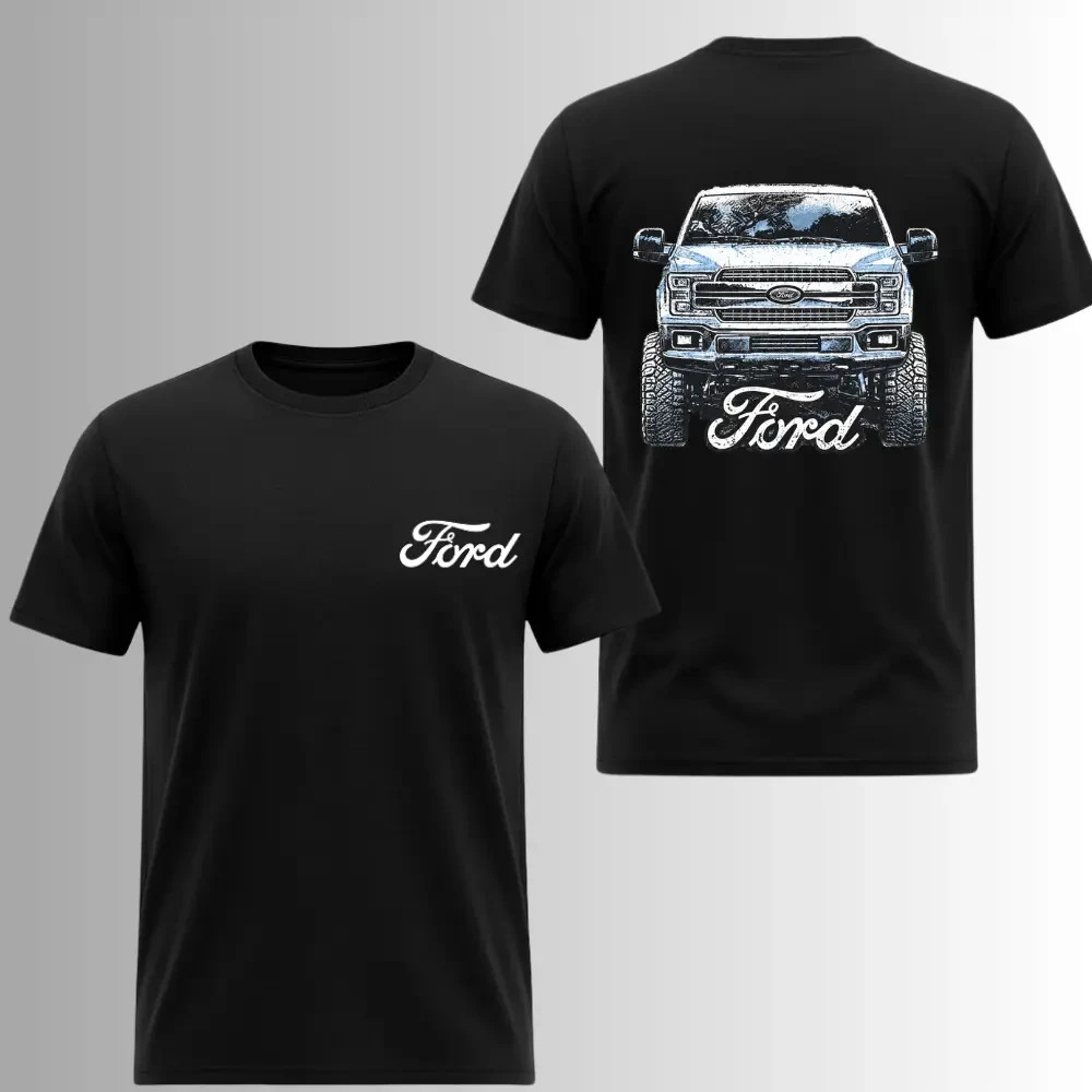 Lifted Ford Super Duty Truck T-Shirt, 2 Sides, Off-Road Pickup Graphic Tee